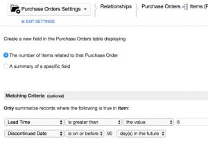 QuickBase AND Conditions in Summary Fields